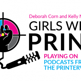a podcast about women in marketing, print and sales